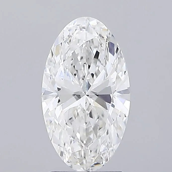2.01ct Oval Lab Grown Diamond (Colour F, Clarity VVS2, IGI Certified)