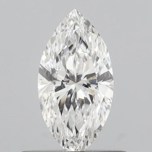 0.50ct Marquise Lab Grown Diamond (Colour E, Clarity VVS2, IGI Certified)