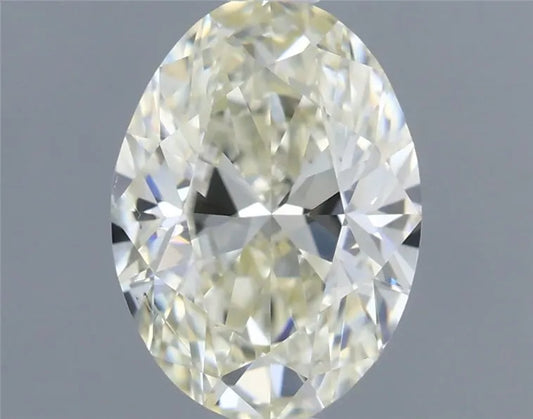 0.50ct Oval Natural Diamond (Colour J, Clarity VS1, Cut VG, IGI Certified)
