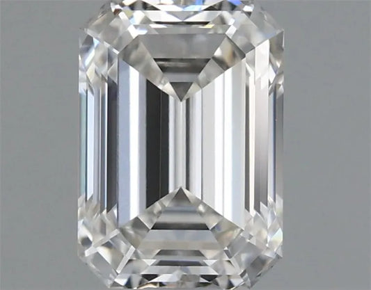 1.10ct Emerald Lab Grown Diamond (Colour G, Clarity VVS2, IGI Certified)