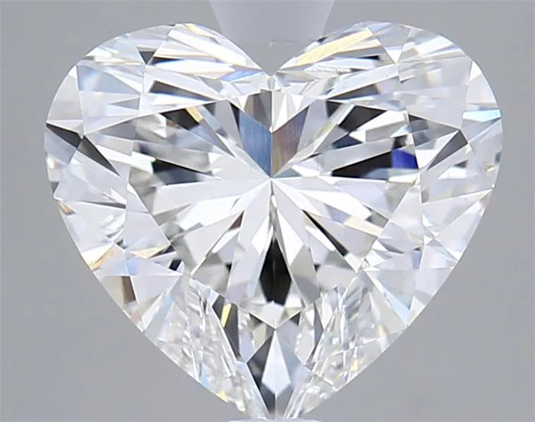 2.53ct Heart Lab Grown Diamond (Colour F, Clarity VS1, IGI Certified)