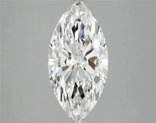 2.99ct Marquise Lab Grown Diamond (Colour G, Clarity VVS2, IGI Certified)