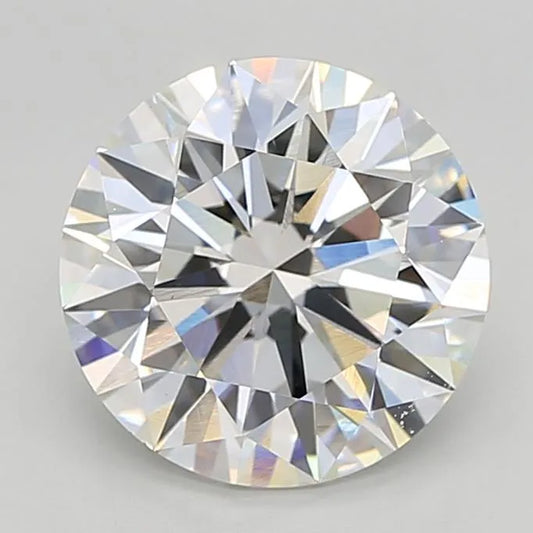 4.03ct Round Lab Grown Diamond (Colour G, Clarity VVS2, Cut ID, IGI Certified)